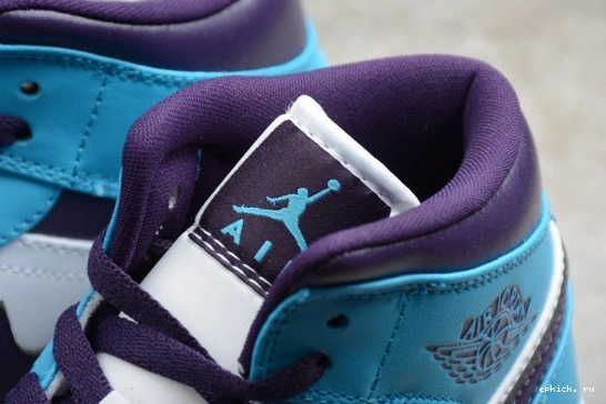 Rep EP  Hornets Jordan Mid 1 554724-415 554724-415 0516